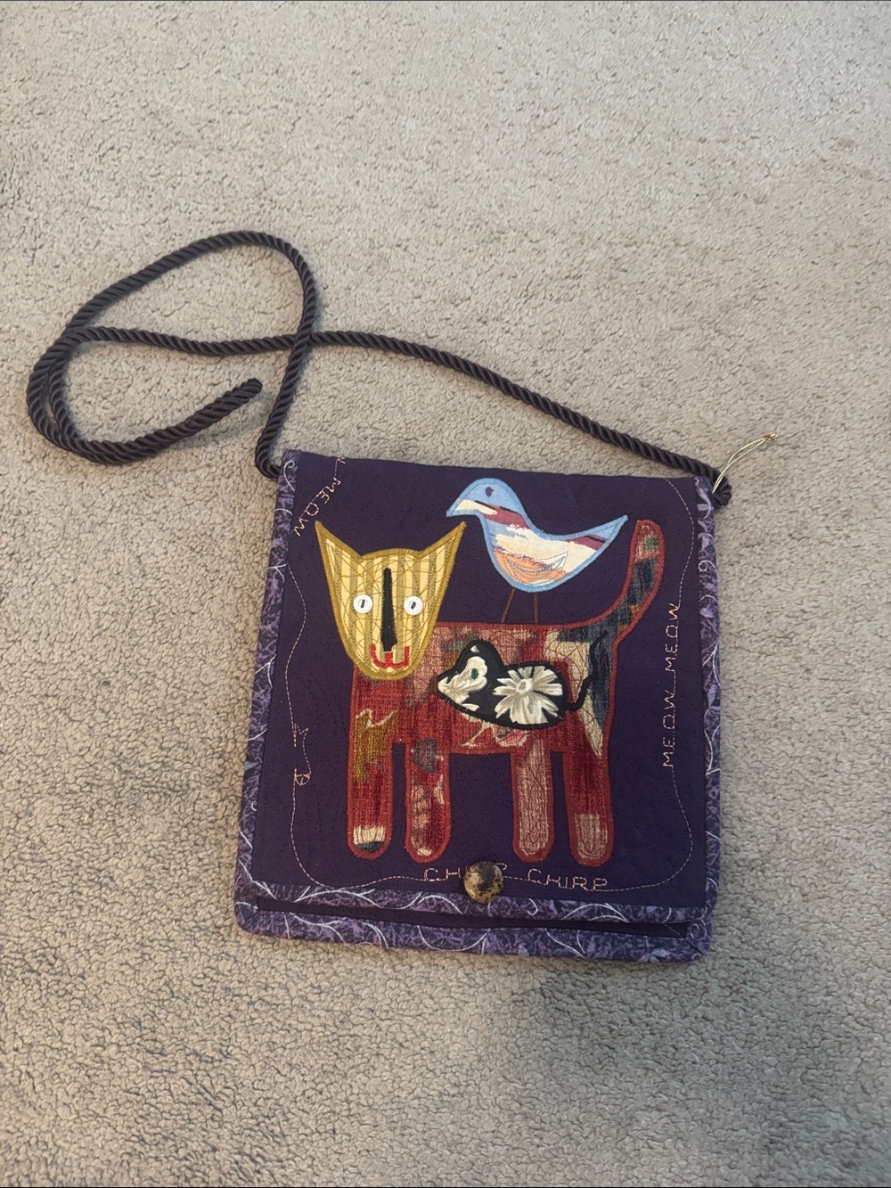 Handmade Fabric Purse
